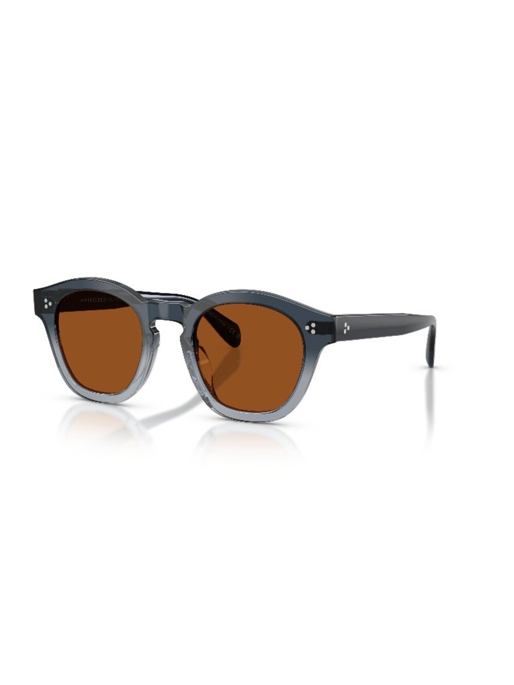 New Oliver Peoples Unisex Sunglasses Multicolor Brown Lens Acetate Frame L.A 48